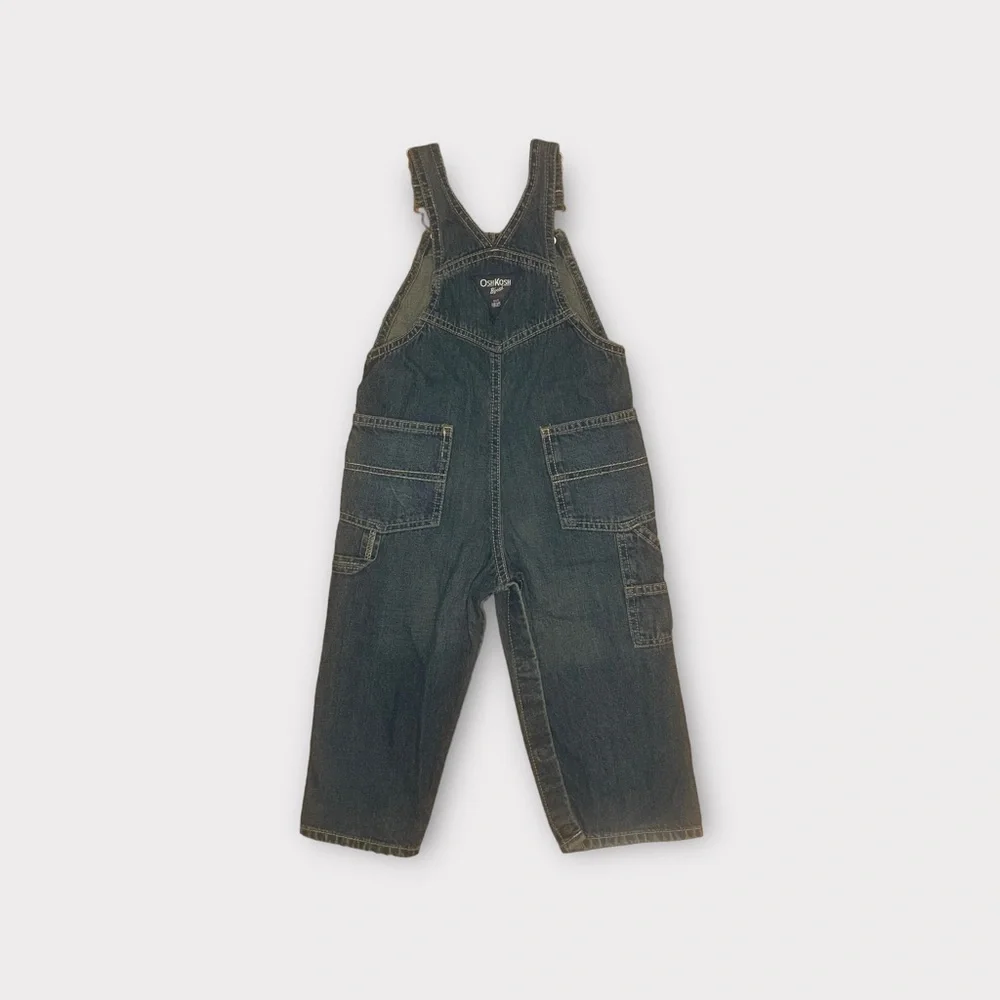 OshKosh Dark Wash Classic Overalls